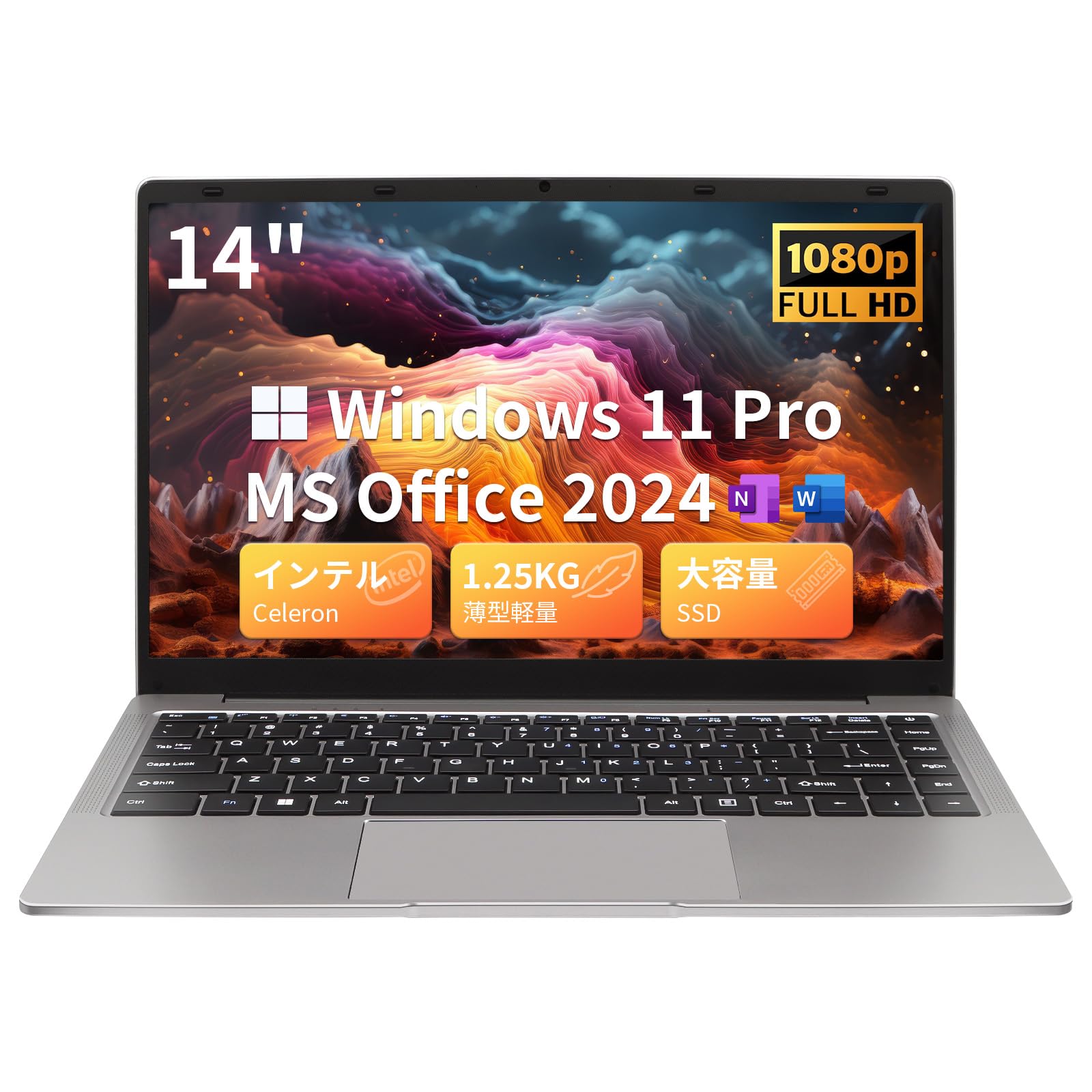BENXIAOHAI ノートパソコン Office 2021 搭載 14型 1920×1080 IPS液晶