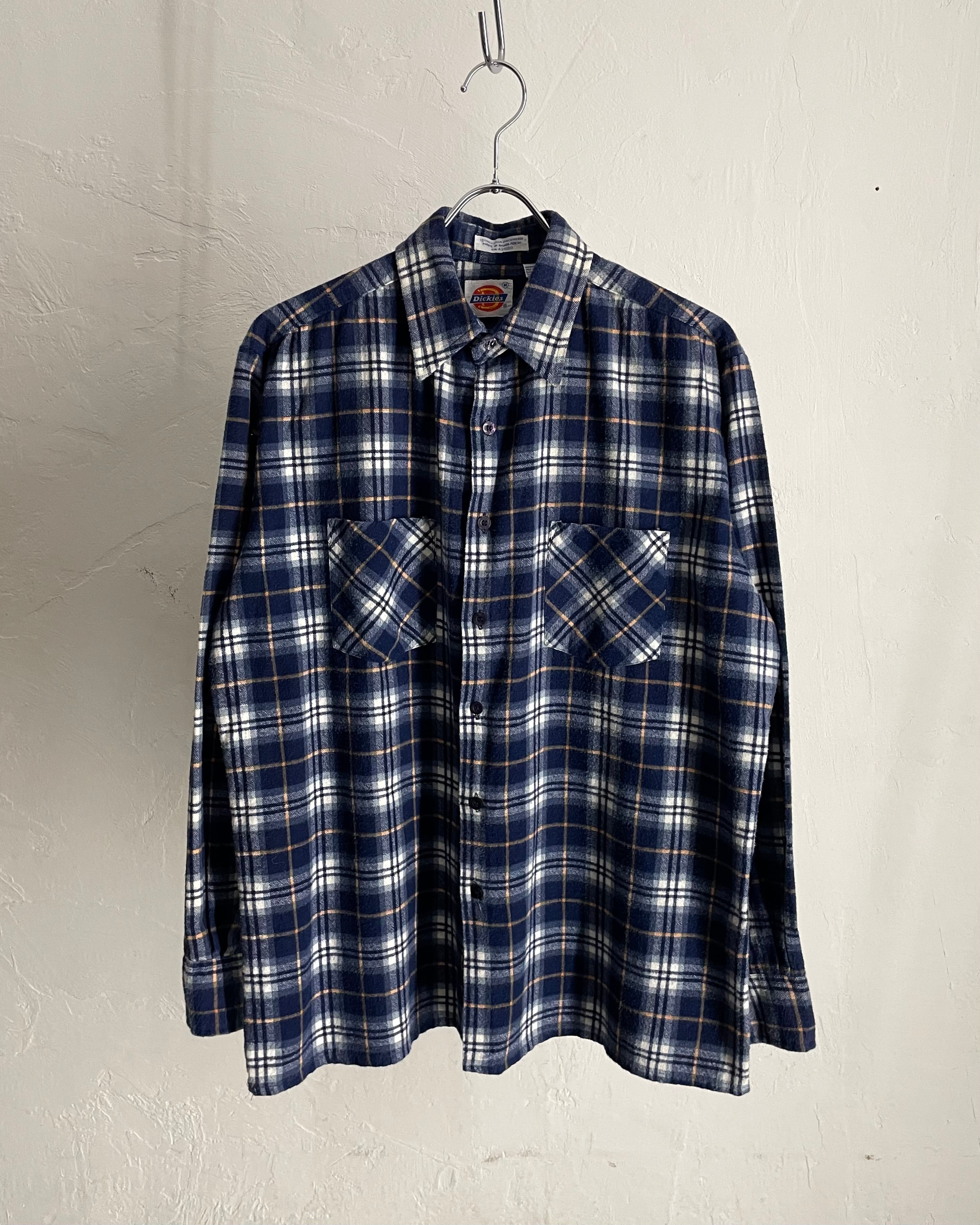 ~80s Dickies Print Flannel Shirt