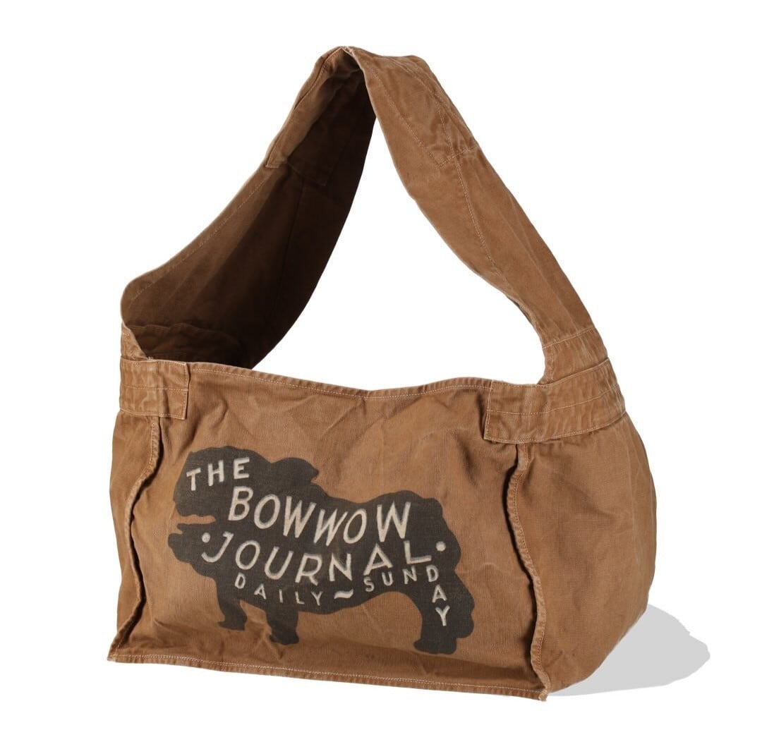 BOWWOW THE BOW WOW JOURNAL NEWSPAPER BAG AGED