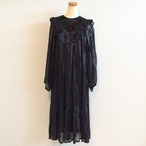 70s embroidery dress