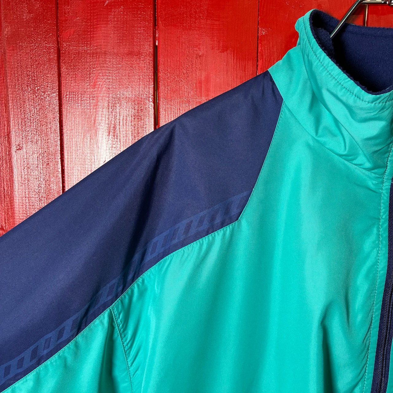 00s NIKE ナイロンジャケット ドローコード ツートンカラー ナイキ