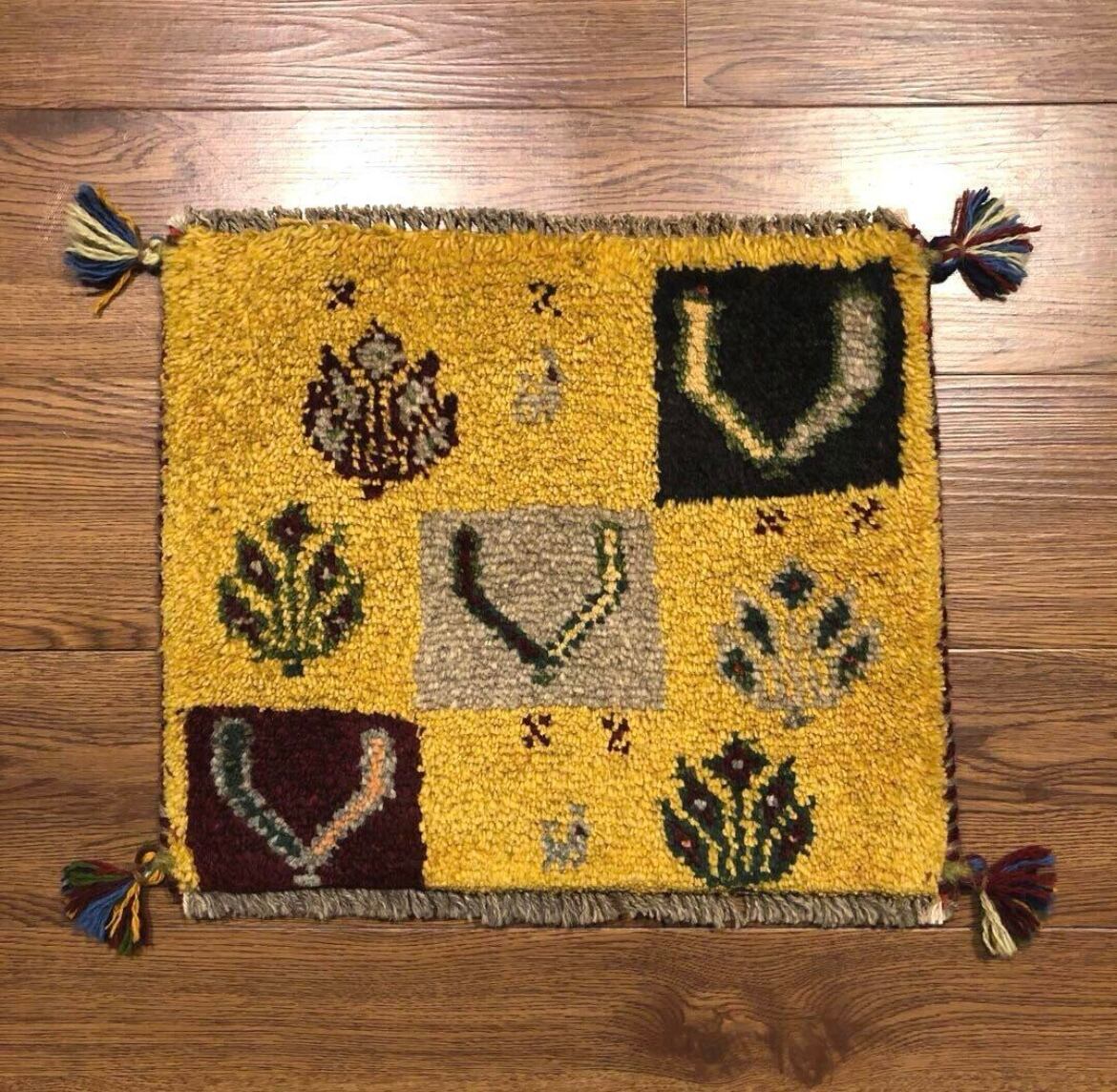 ペルシャギャッベ (ギャベ) ギャッベ 玄関マット No.GM-371 | A's Rug