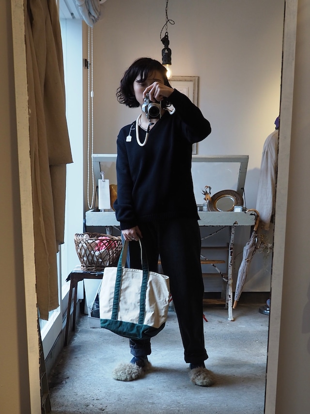 2000's L.L.Bean cotton crew knit