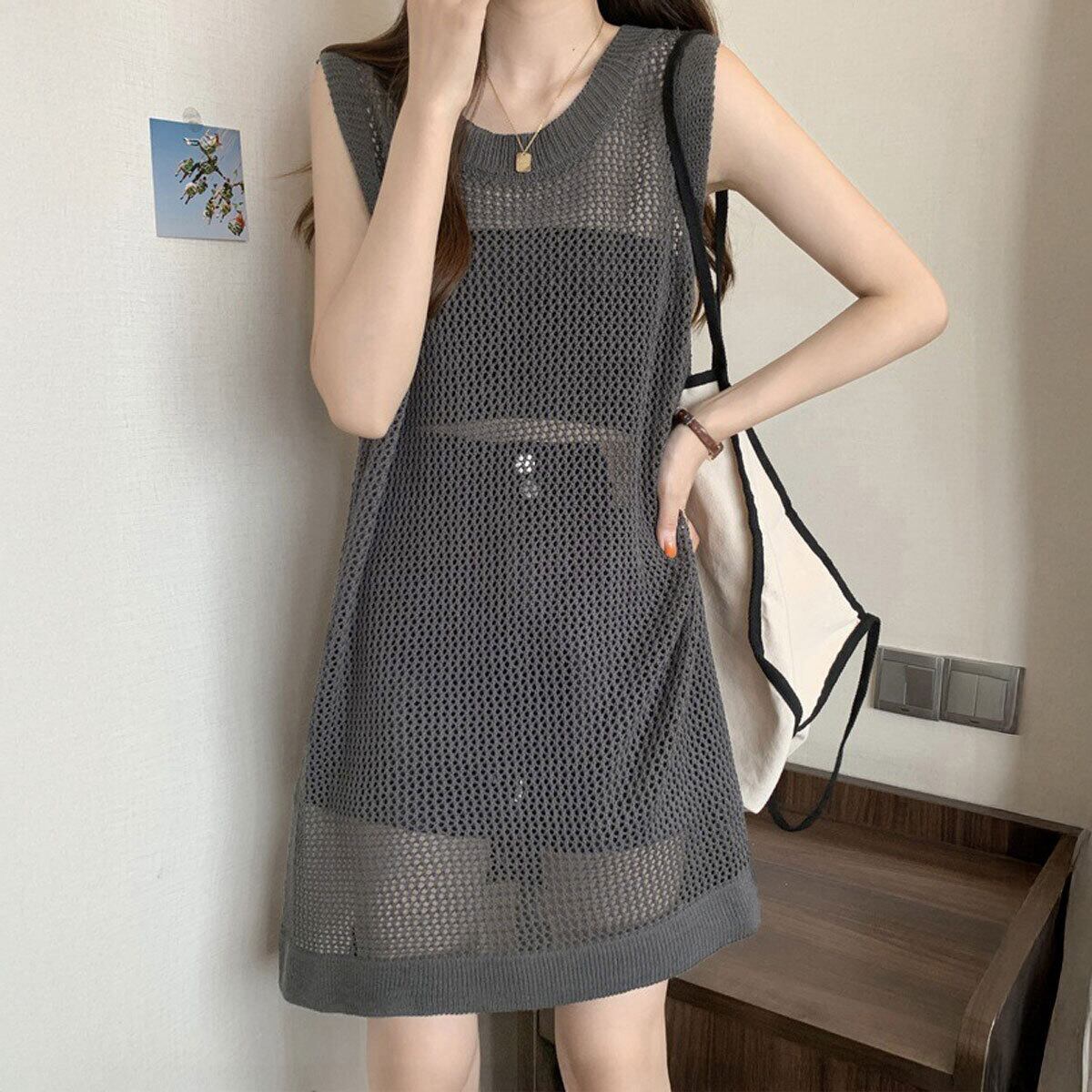 roku メッシュチュニック 6（ロク）の「＜6(ROKU)＞BIG MESH TUNIC/チュニック（チュニック