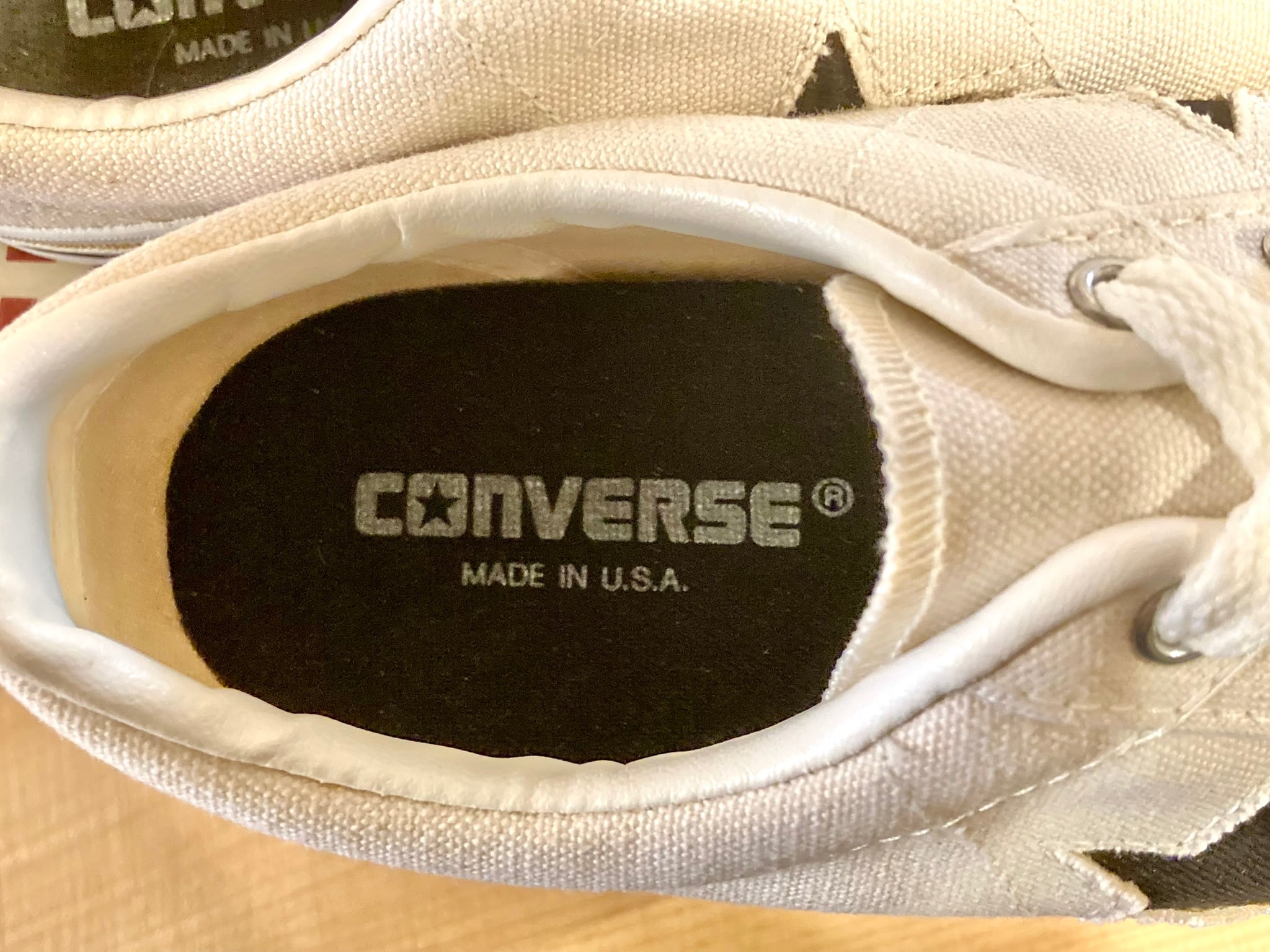 converse（コンバース） ONE STAR（ワンスター） 白/黒 9.5 28cm 90s