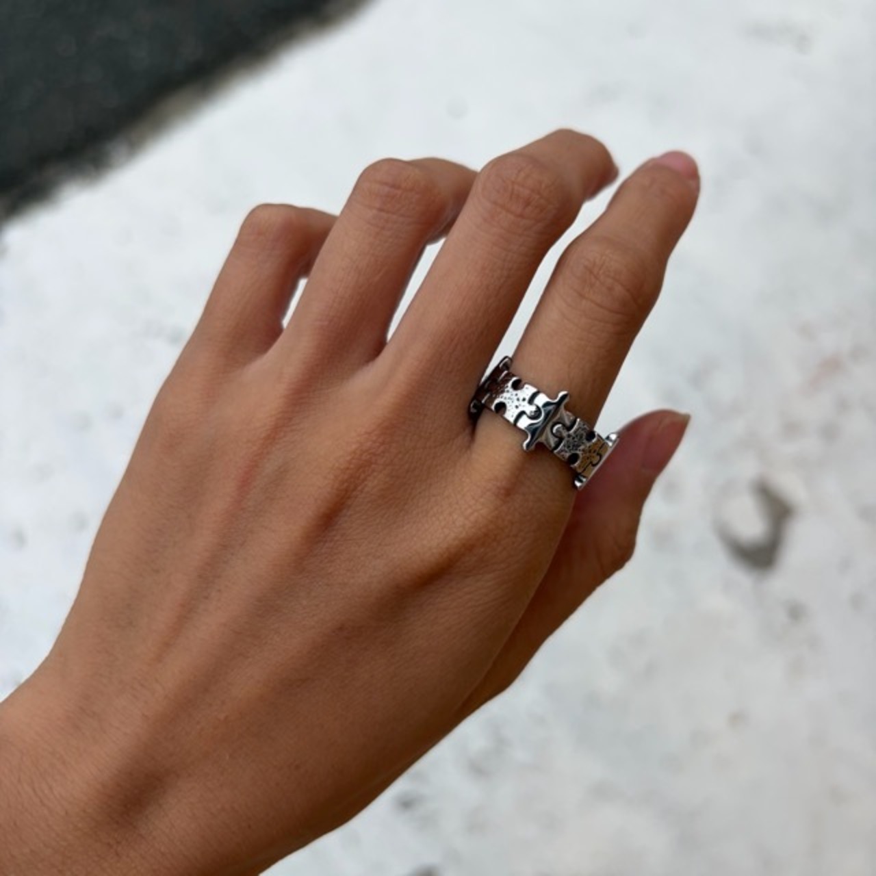 TOPANGA Jewelry　Puzzle  ring 　パズルリング　　パズル　指輪　ギフト　Ring　Silver　