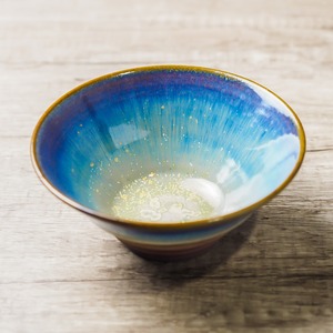 シリアルボウル チタン青（ご飯碗・小鉢）／工藤晃一