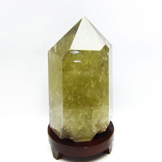 1.2Kg シトリン 六角柱 台座付属 一点物 152-1739