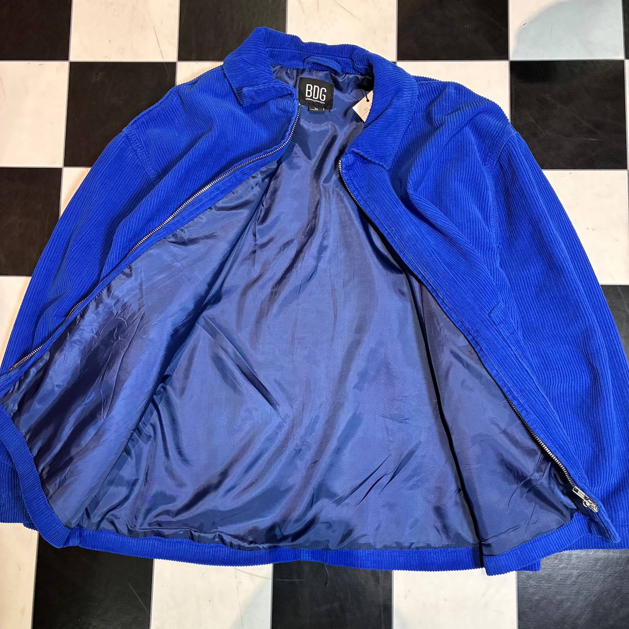 BDG コーデュロイジャケット FFAサンプリング 青 コーズ