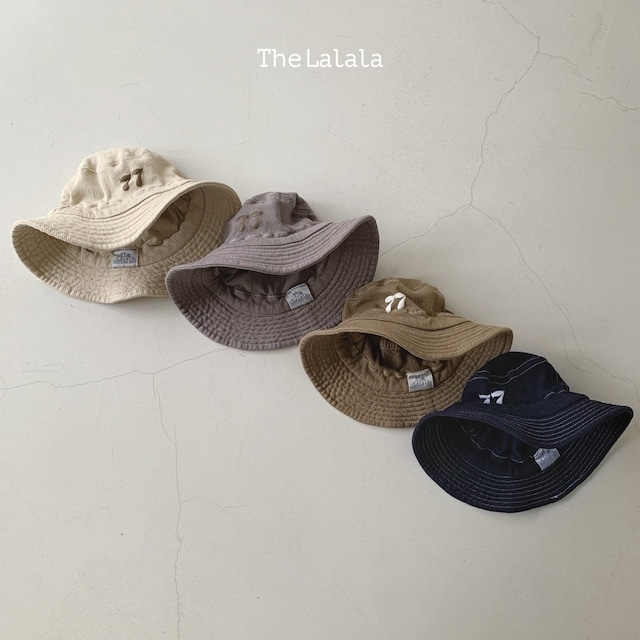 【即納】The Lalala lucky bucket hat (韓国子供服 カジュアルバケットハット)