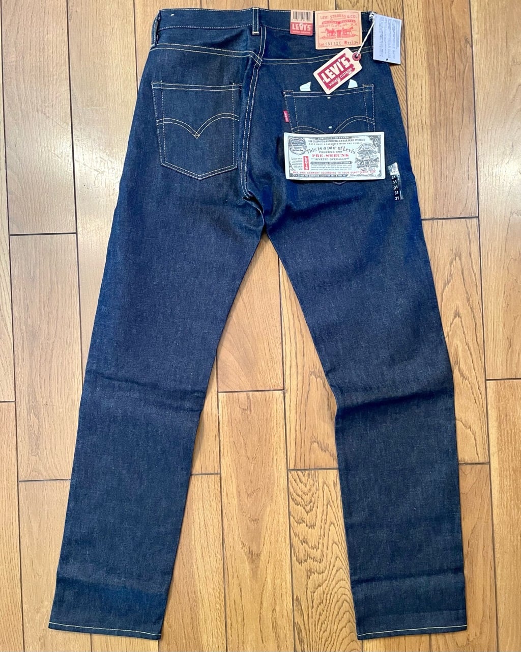 levi's vintage clothing 551ZXX 30 1962