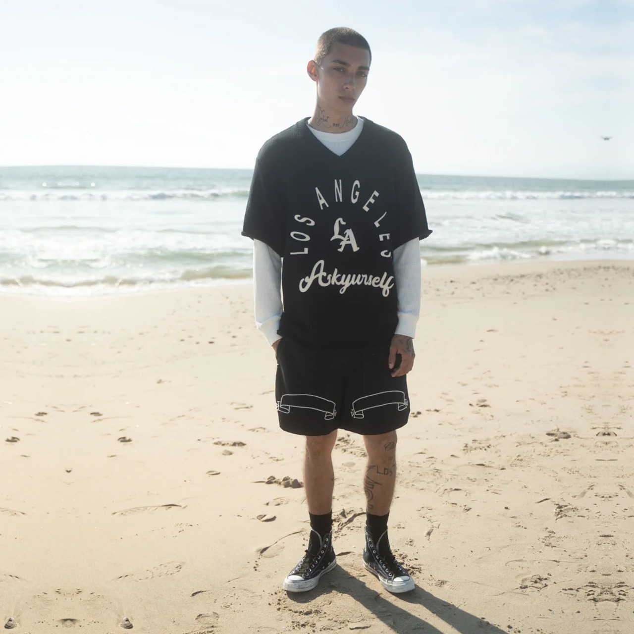 ASKYURSELF / WARM UP KNIT JERSEY | HOLICK