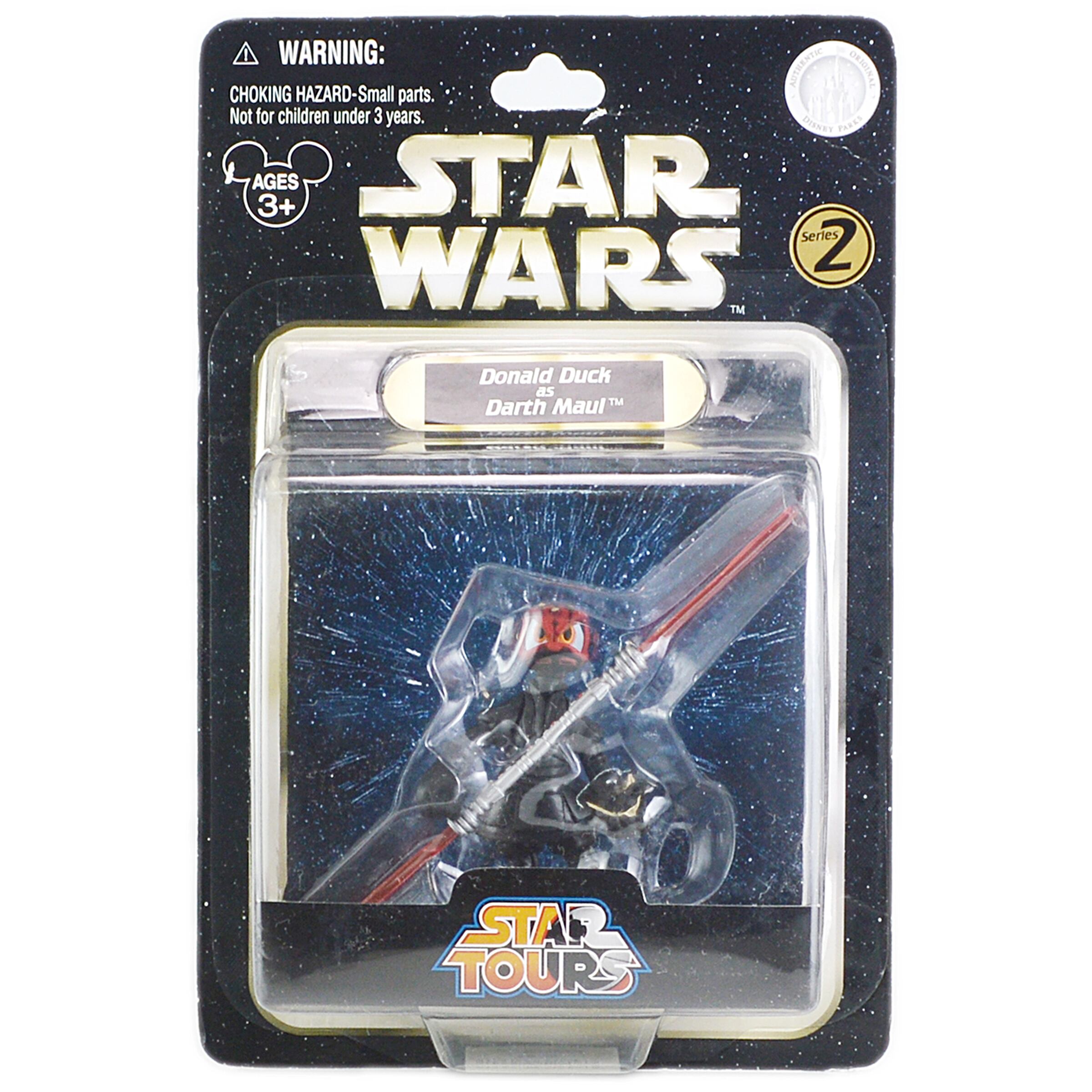 スター・ツアーズ ダース・モール風ドナルドダック スター・ウォーズスターツアーズ シリーズ2 ドナルドダック as ダース