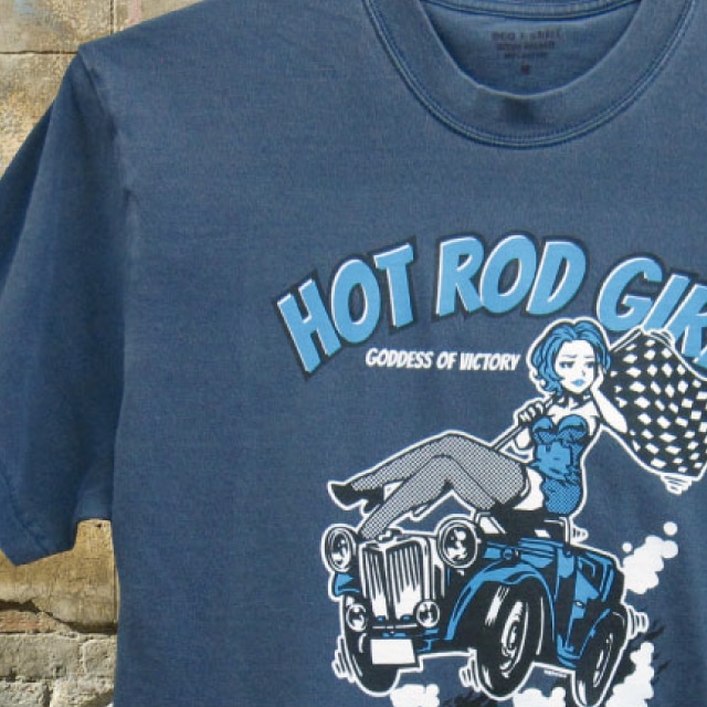 HOT ROD GIRL 【ホット ロッド ガール】 カラー： ストーンウォッシュブルー