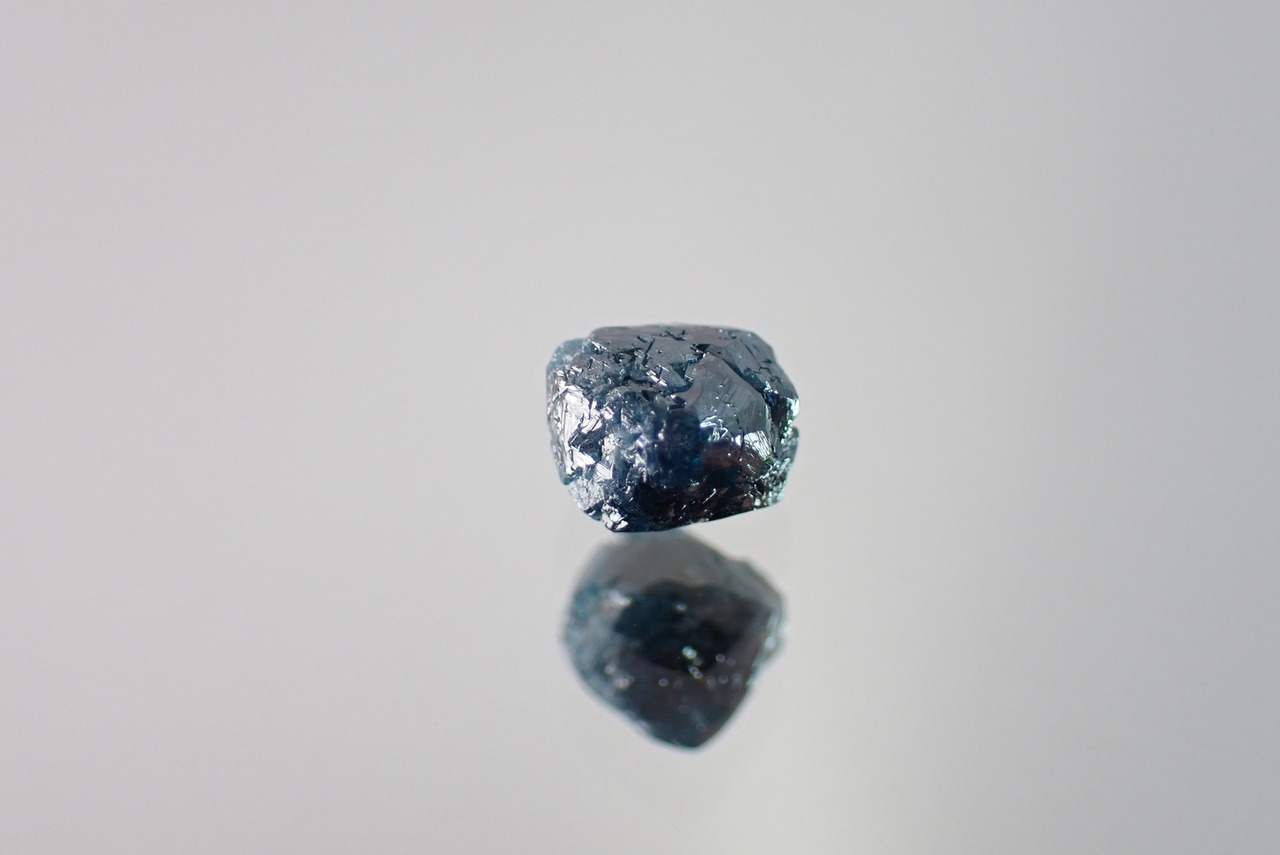 ブルーダイヤモンド原石　1.52ct　[D10‐44]