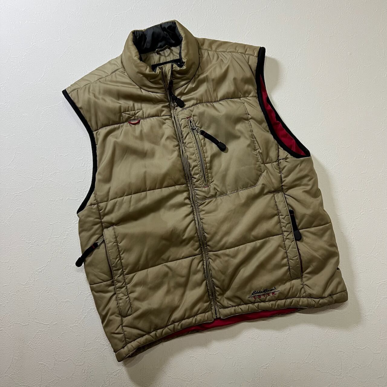 00~90s Eddie Bauer プリマロフト EBTEK ダウンベスト エディー