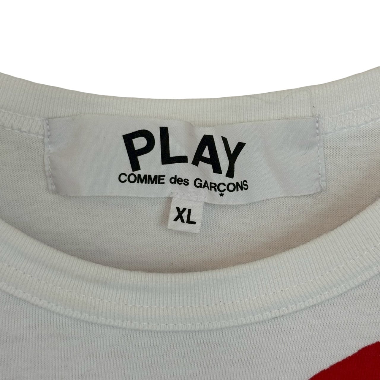 Comme des Garçons コムデギャルソン Tシャツ XL センターロゴ