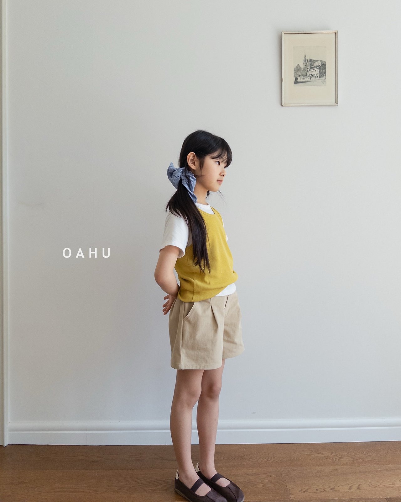[OAHU] Preppy shorts (JS/JM/JL/JXL) / [오아후] 프레피쇼츠 (JS/JM/JL/JXL)