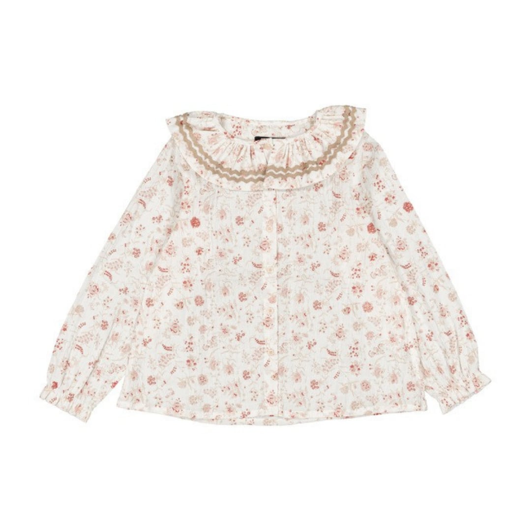 【予約・特典あり】Maison Marelle / Blouse MAESTRIA - dusty florals / 12m~5Y