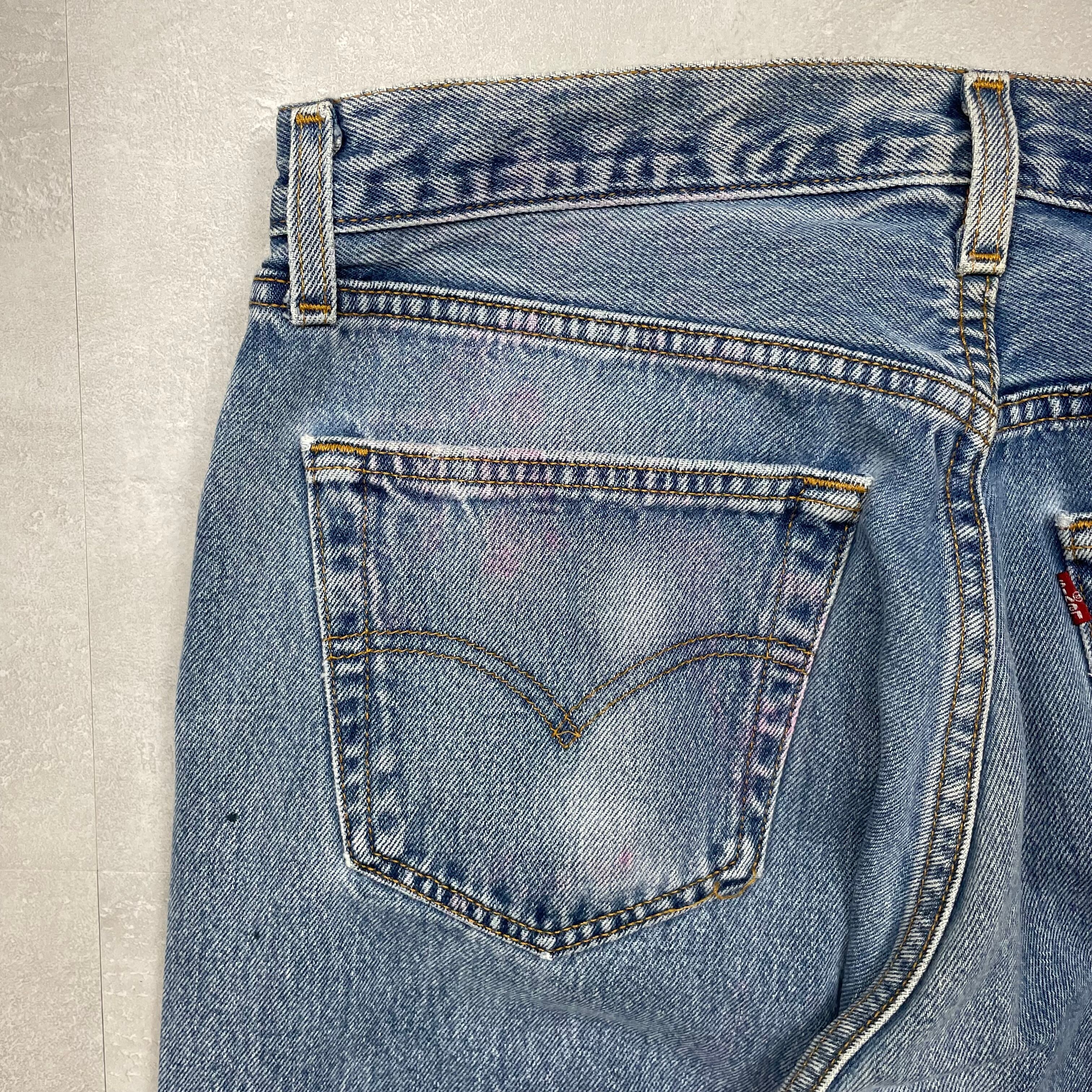 実寸W33 L29》Levi's リーバイス 501 デニムパンツ USA製 90年代