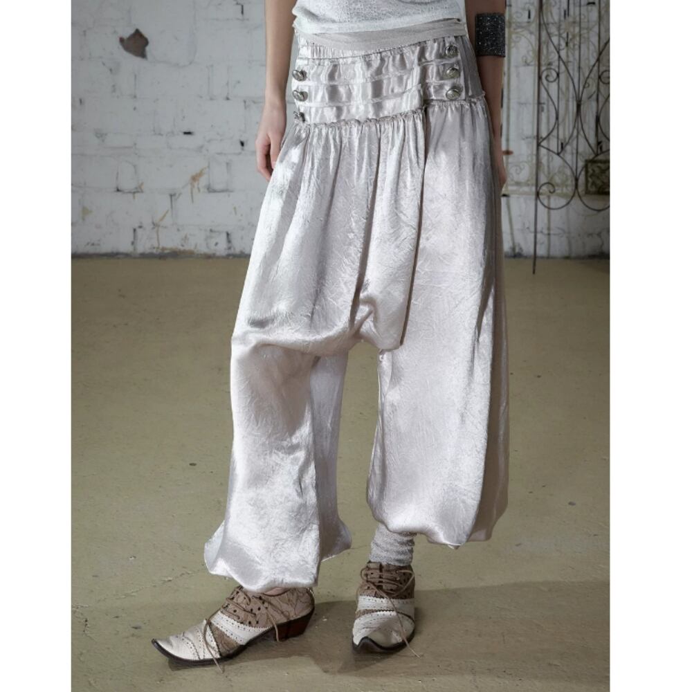 Shiny Balloon Pants E7163
