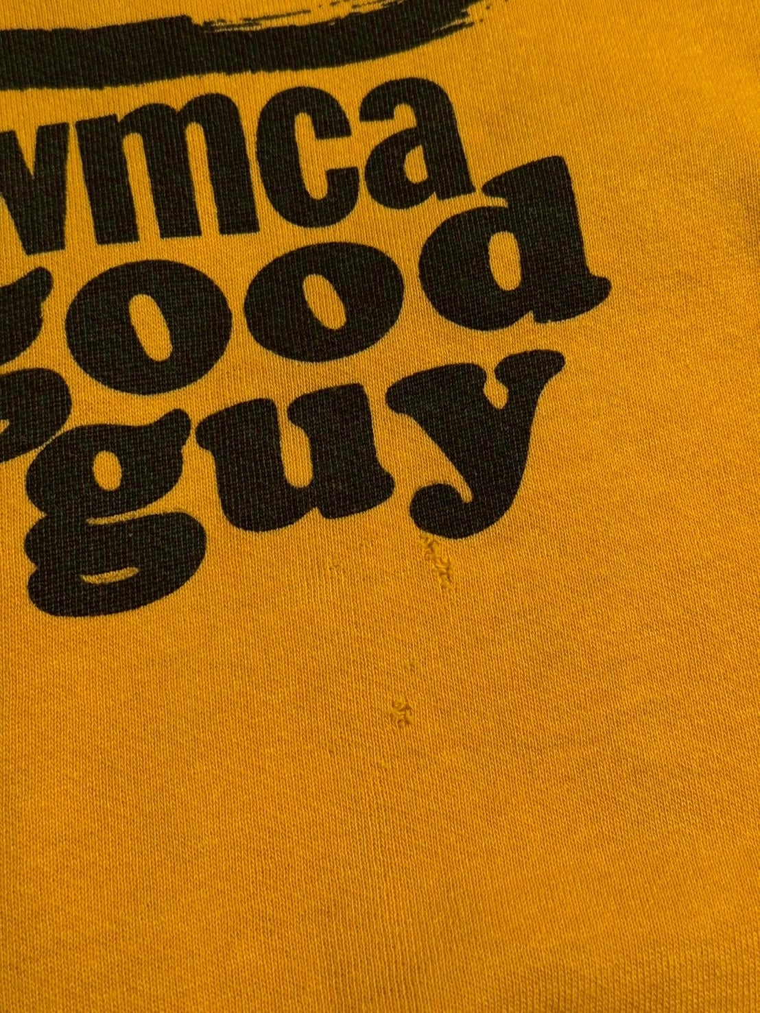 VINTAGE 60's WMCA GOOD GUY SWEATSHIRT | vintage clothing twoface