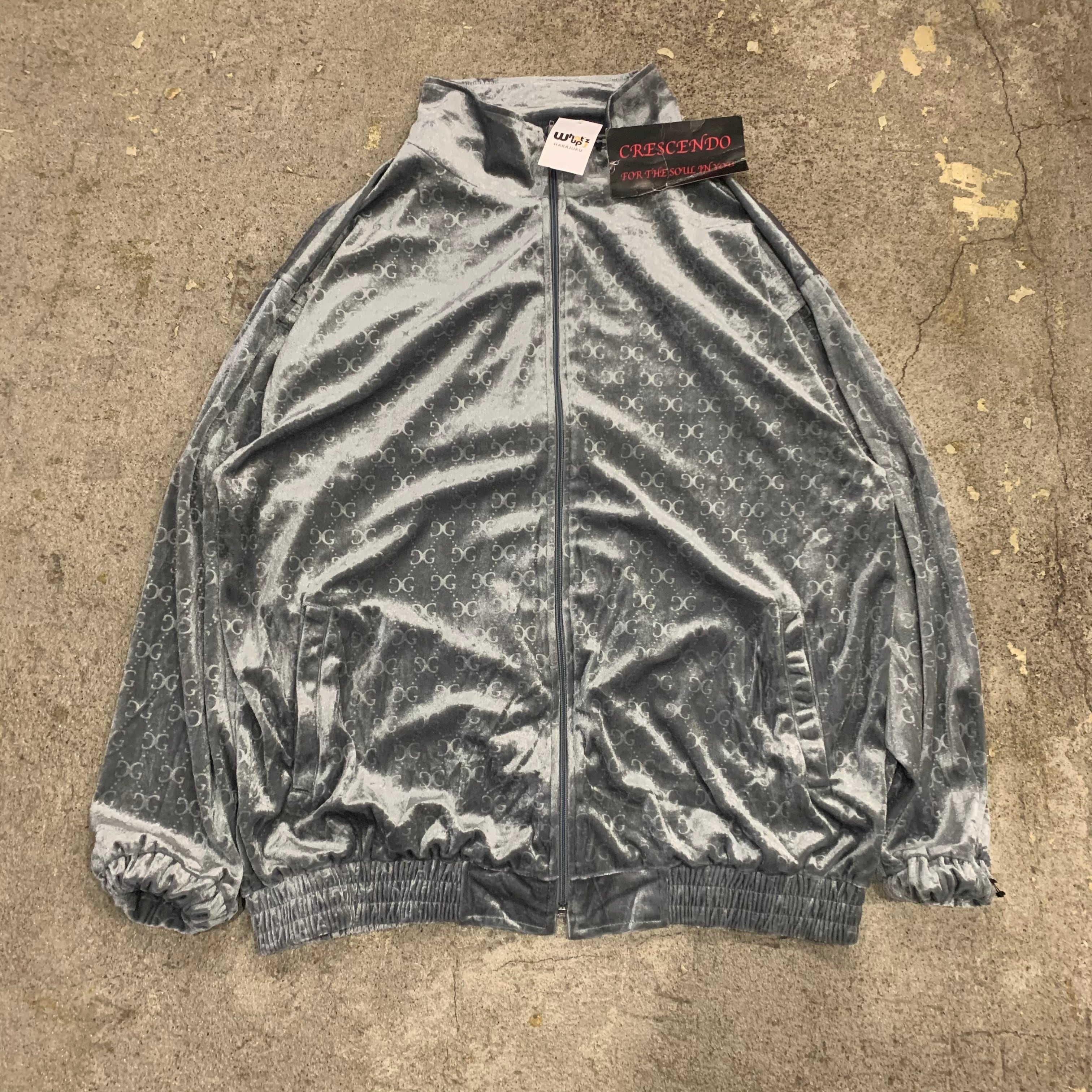 dead stock!! old bootleg GUCCI bootleg velours blouson dead stock!! old bootleg GUCCI bootleg velours blouson