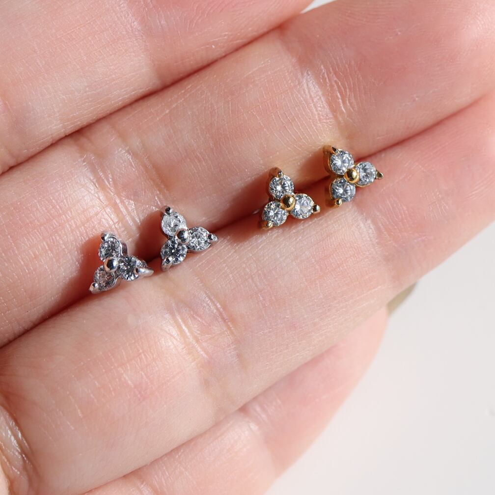 ミニサイズ】stainless blossom pierce SP418 | RIN. accessory