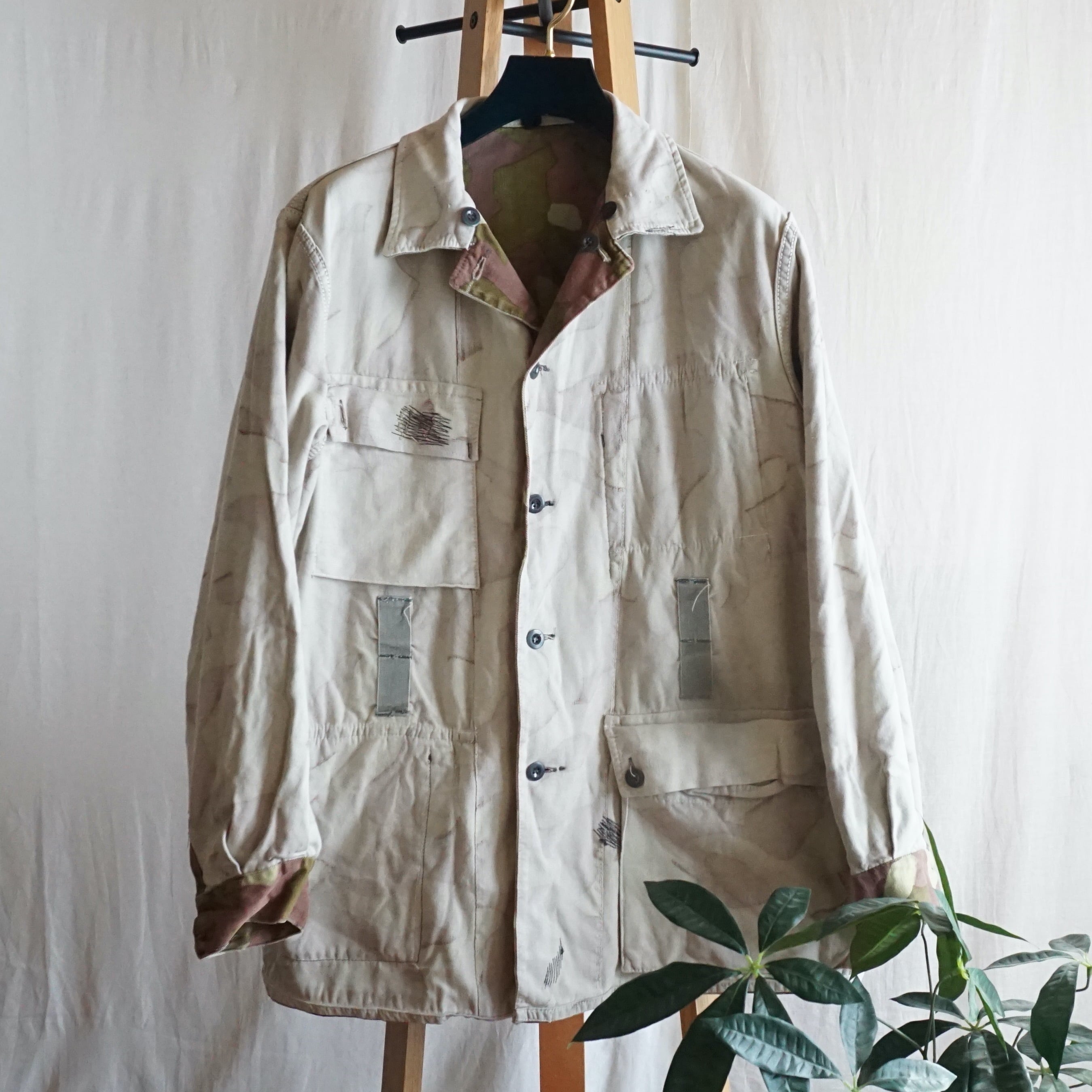 古着 ユーロミリタリー 60's M-62 フィンランド軍 スノーカモ パンツ 古着 ユーロミリタリー 60's M-62 フィンランド軍 スノーカモ パンツ