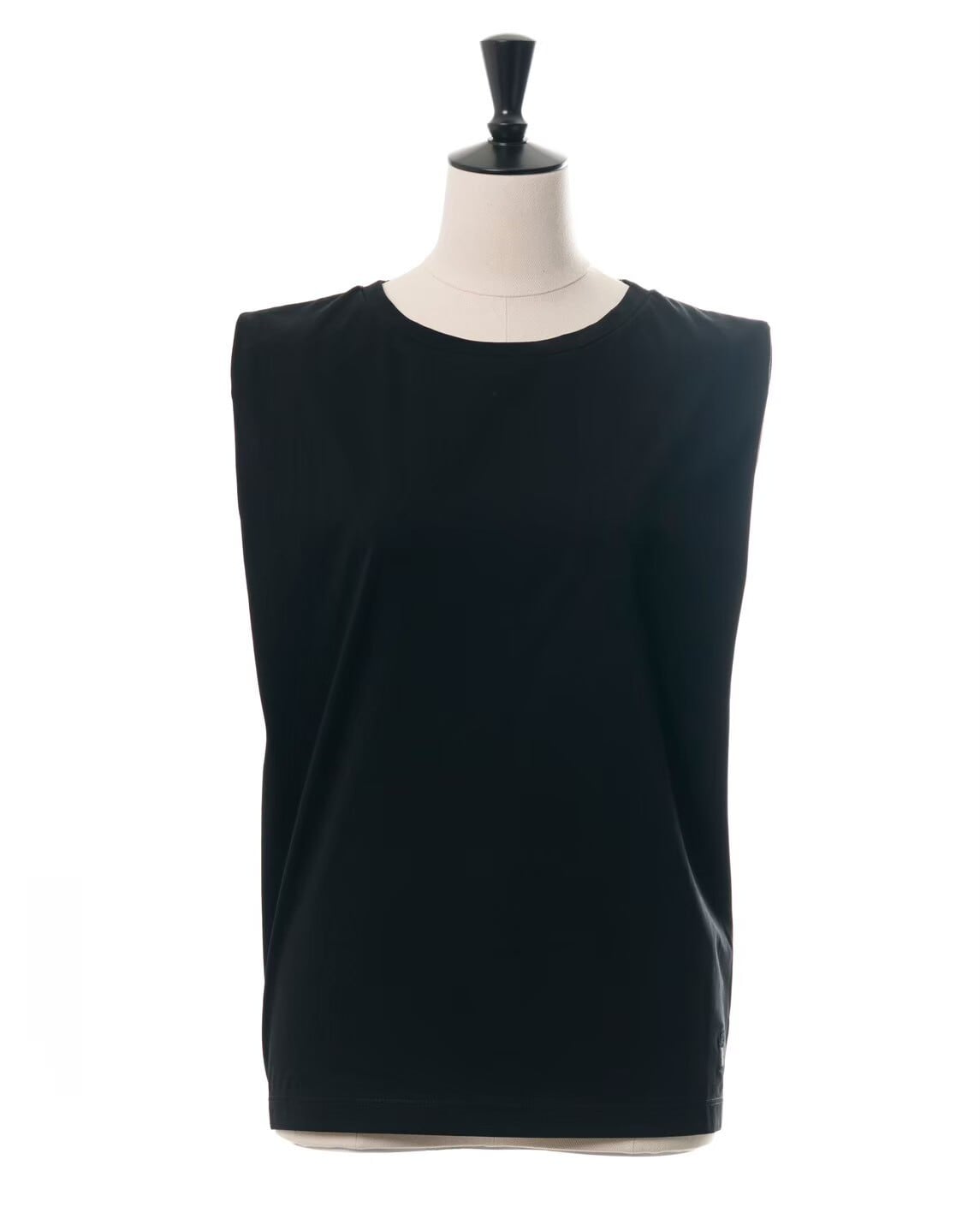 Tシャツブラウス(ブラック)