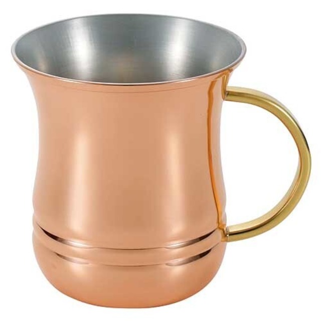 【銅のこっぷ】純銅・ミラー仕上げのマグカップ（食楽工房）