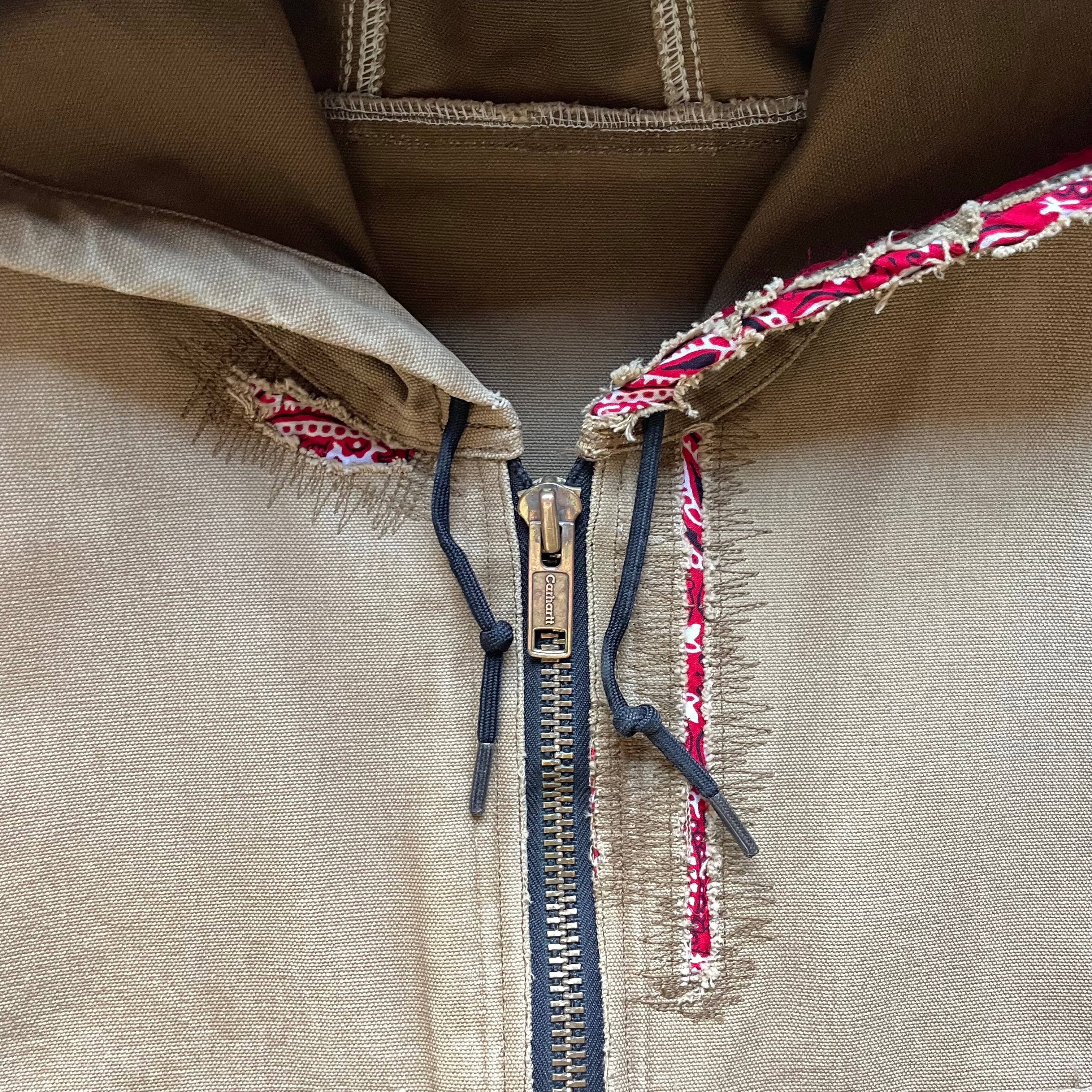 カスタムカーハート アクティブジャケット オーム 刺繍 Carhartt 