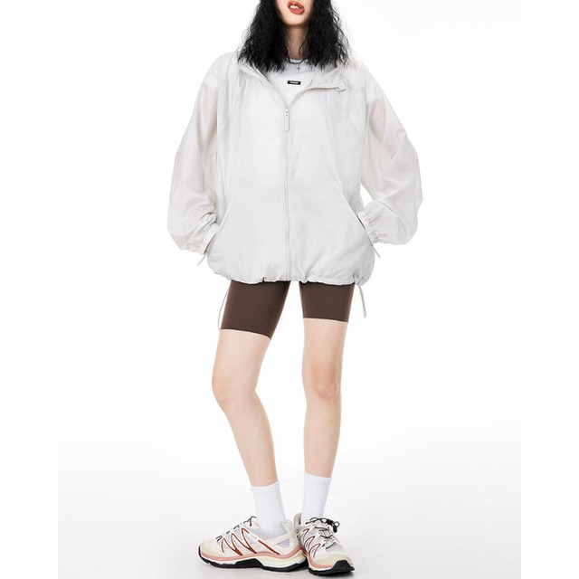 back ventilation hood jacket　バックベンチレーションフードジャケット　J1020