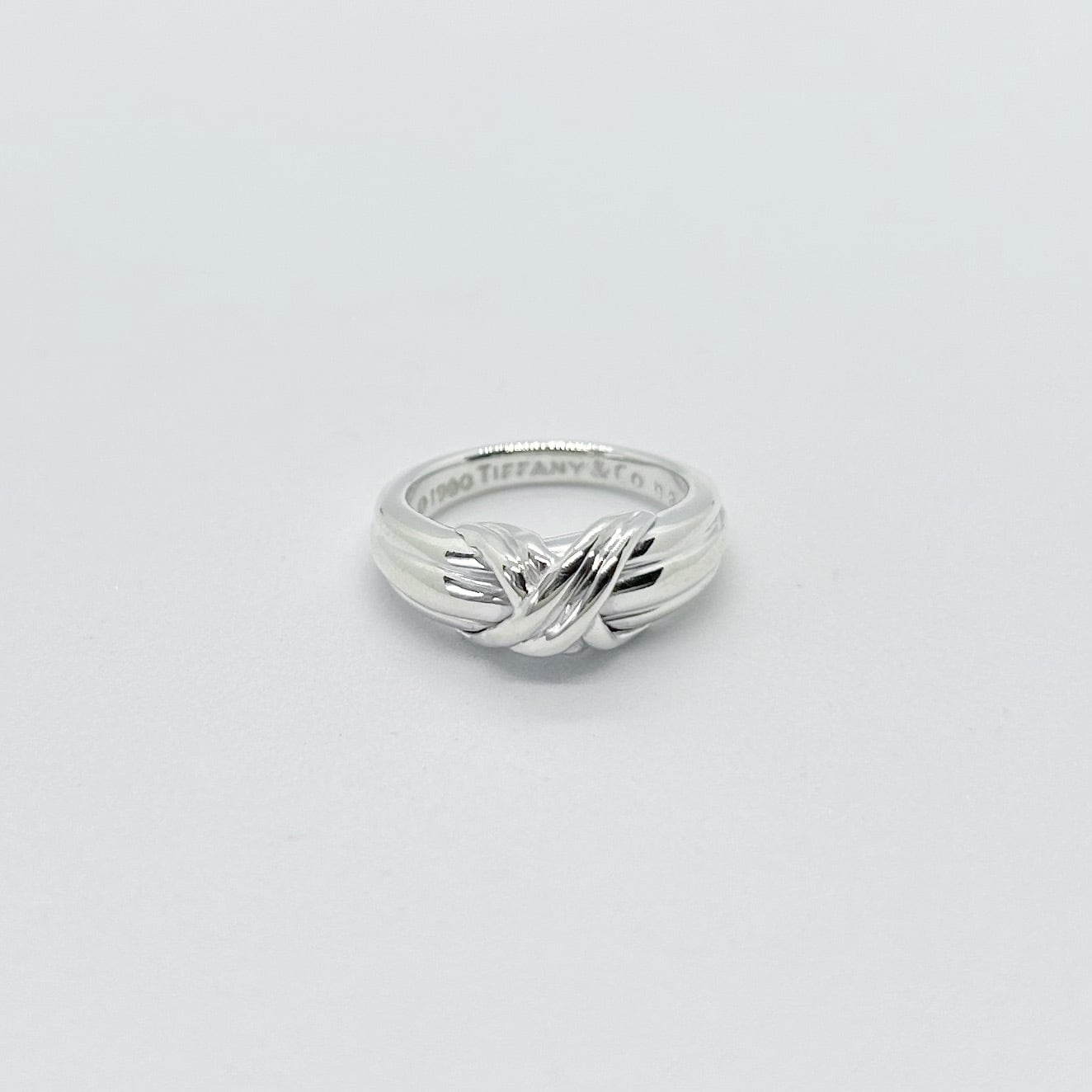 TR6021】Tiffany&Co. signature ring/silver925/ティファニー/リング 
