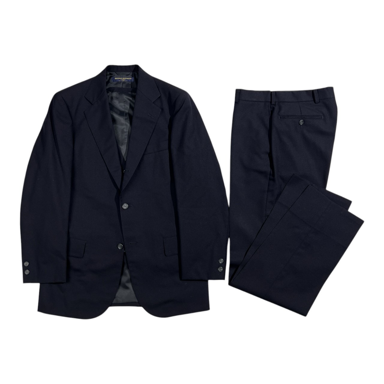 Brooks Brothers ブルックスブラザーズ 段返り 3ピース セットアップ スーツ 92YA6 /濃紺/メンズ/オールド/ビンテージ