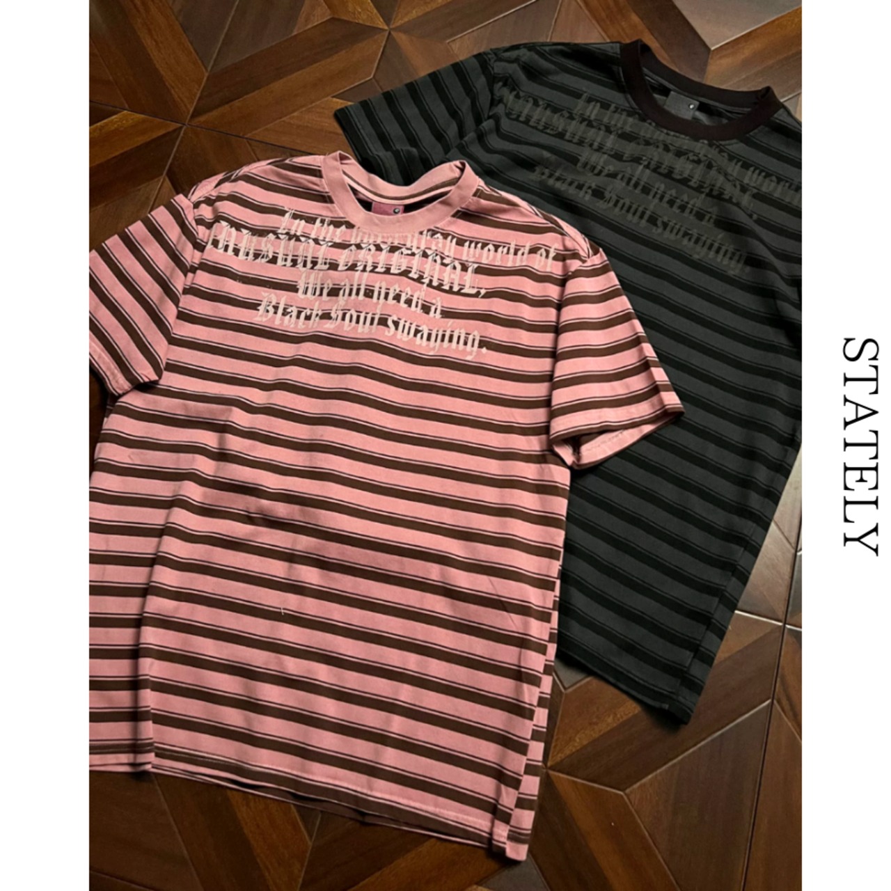 Bold Border Tee/2color_T225・画像4