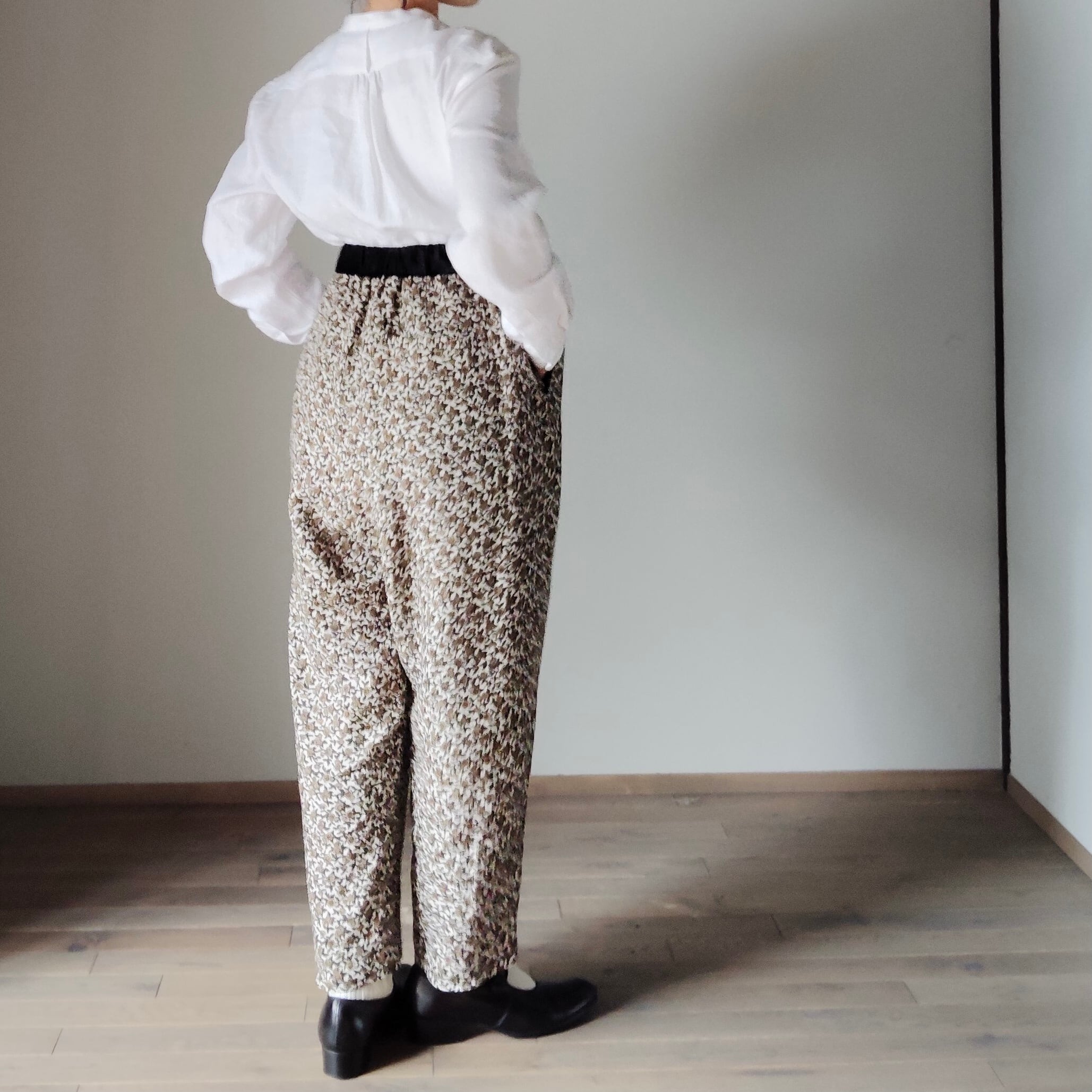 R&D.M.Co-/OLDMAN'S TAILOR オールドマンズテーラー OLD BLUE SARROUEL