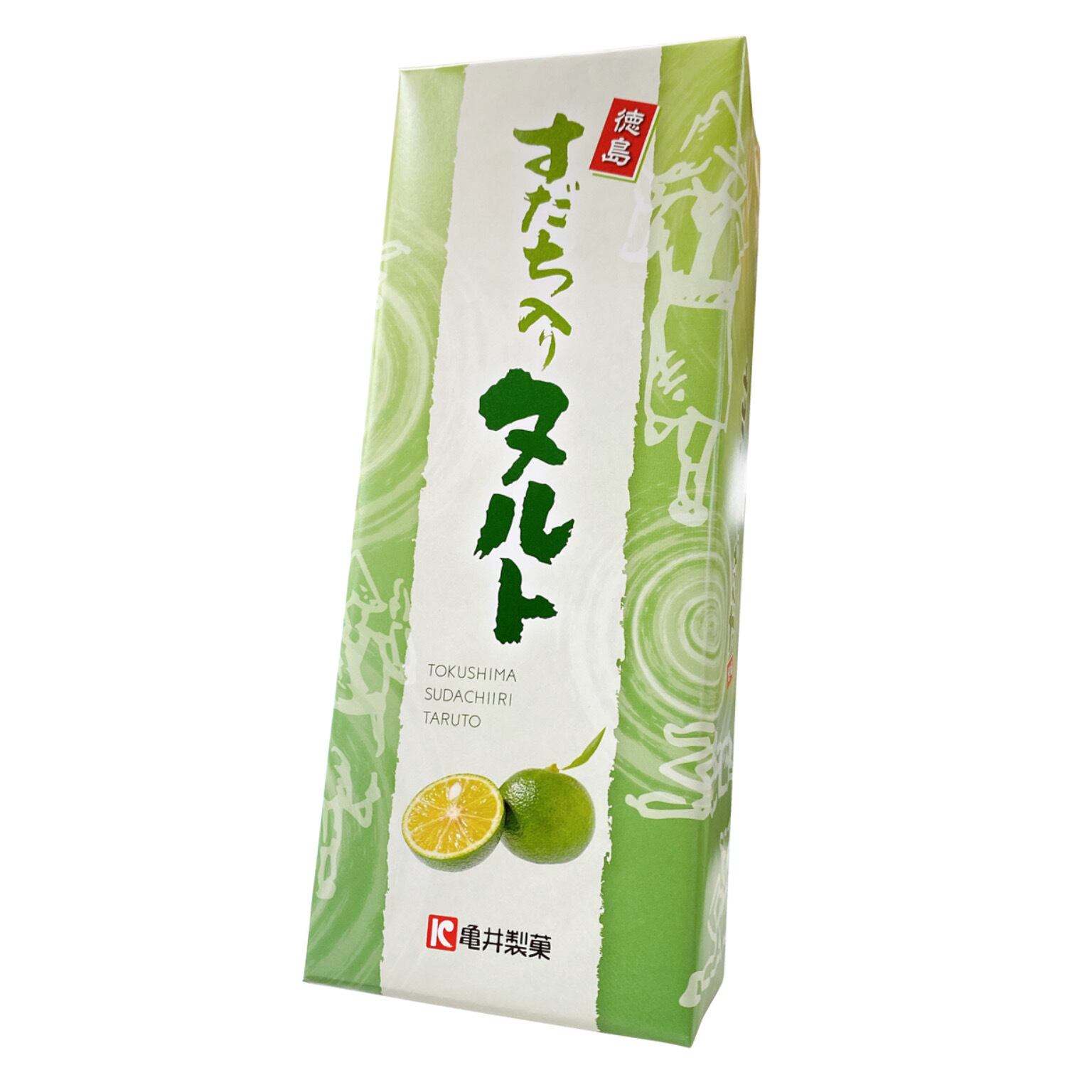 すだち入りタルト 1本入（11切れ） | 亀井製菓（坊っちゃん団子