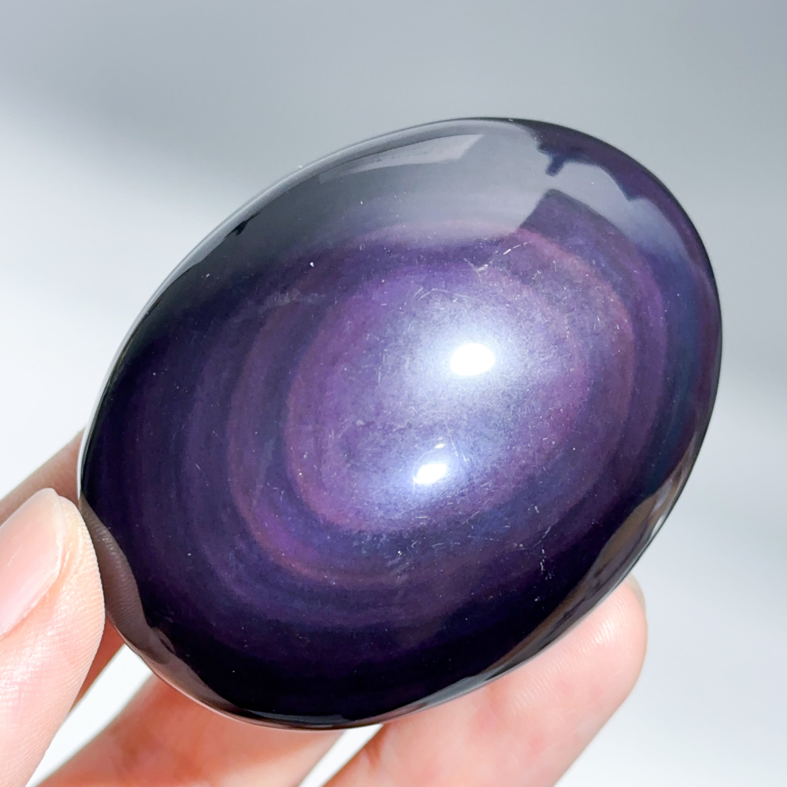 レインボーオブシディアン  お月様 オブシディアン | Kamoku［カモク］インテリア天然石・鉱物の