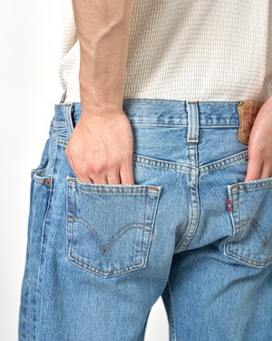 BLESS "Triplejeans 〔Vintage Denim Blue〕Size : S"