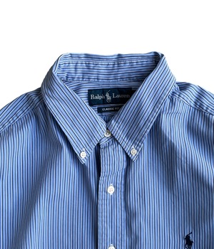 Vintage 90s XL Button down stripe shirts -Polo Ralph Lauren-