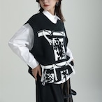 Subtle design slimming knit(ME070)