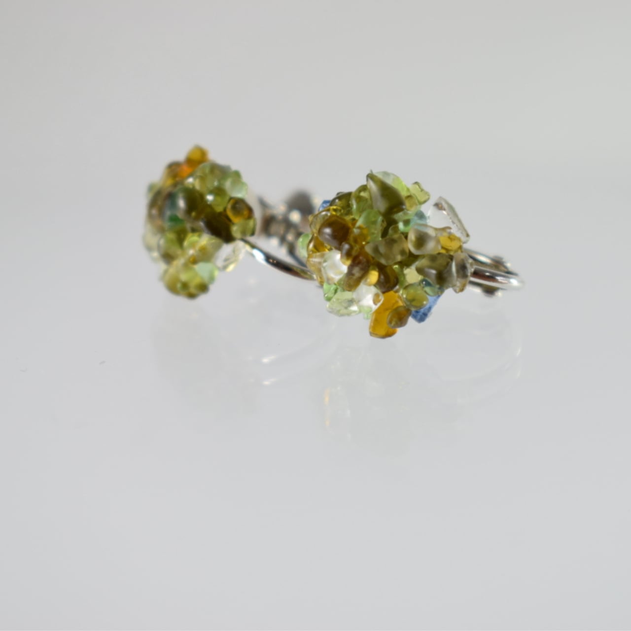 旅するガラス-イヤリング