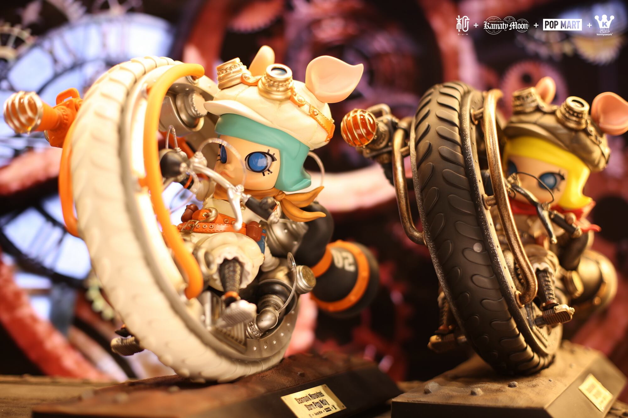 Steampunk Monowheell Storm Piggy Molly 特典版｜鎌田光司×Kenny Wong