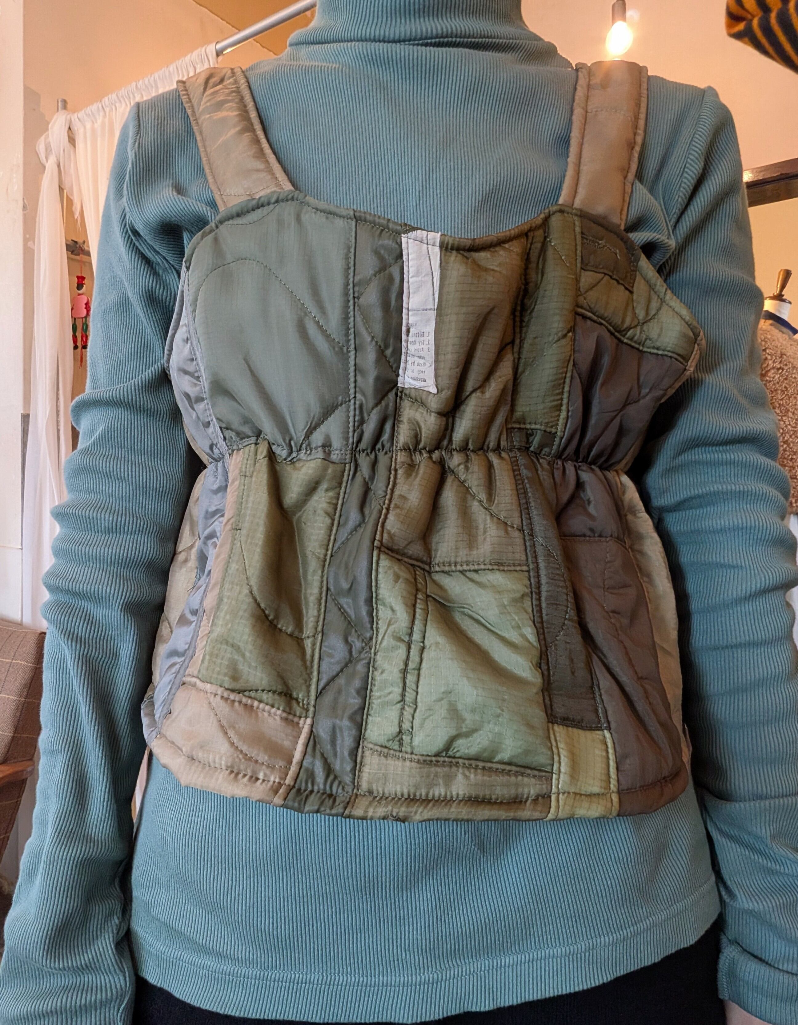 一点物［ REHERSALL ］リハーズオール / パッチワークキャミソール