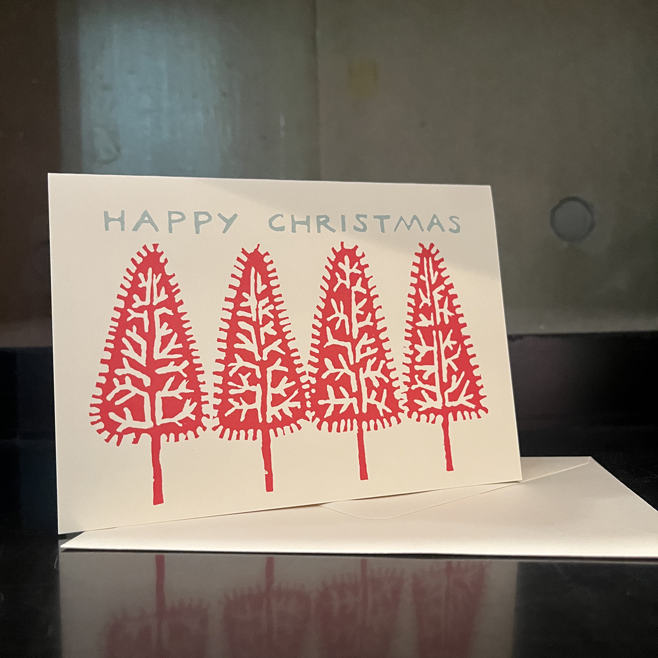 Christmas Card: Happy Christmastrees