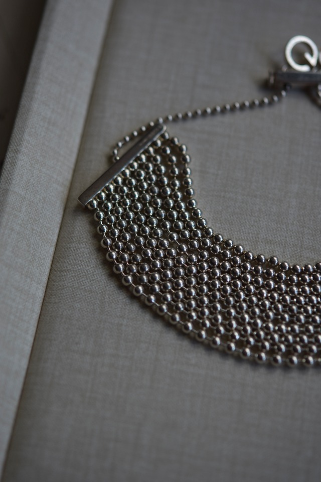 IORI／"GUCCI" bracelet／10-Strand ball chain