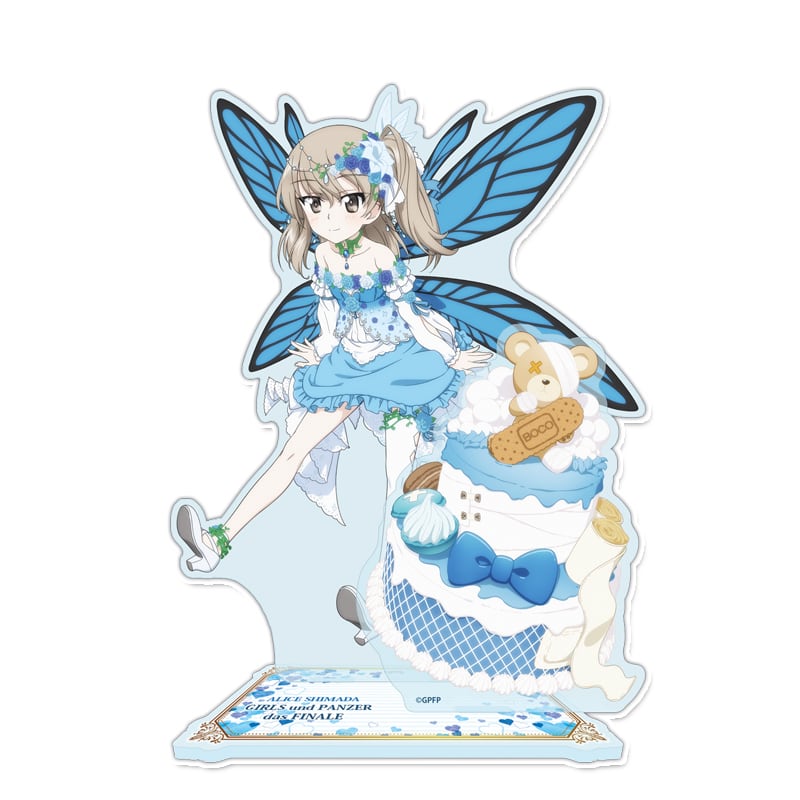 ガールズ＆パンツァー 　島田愛里寿　ビッグアクリルスタンド ガールズ＆パンツァー 最終章 描き下ろし BIGアクリルスタンド【島田