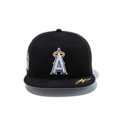 NEW ERA 59FIFTY/5950 Shohei Ohtani American League MVP & Home Runs Leaders ロサンゼルス・エンゼルス ブラック × ゴールド　日本正規品