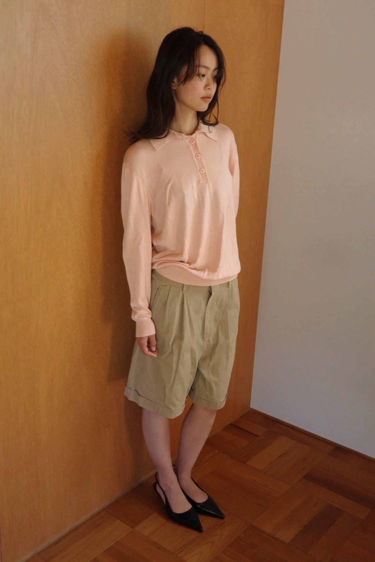 Vintage silk spring sweater